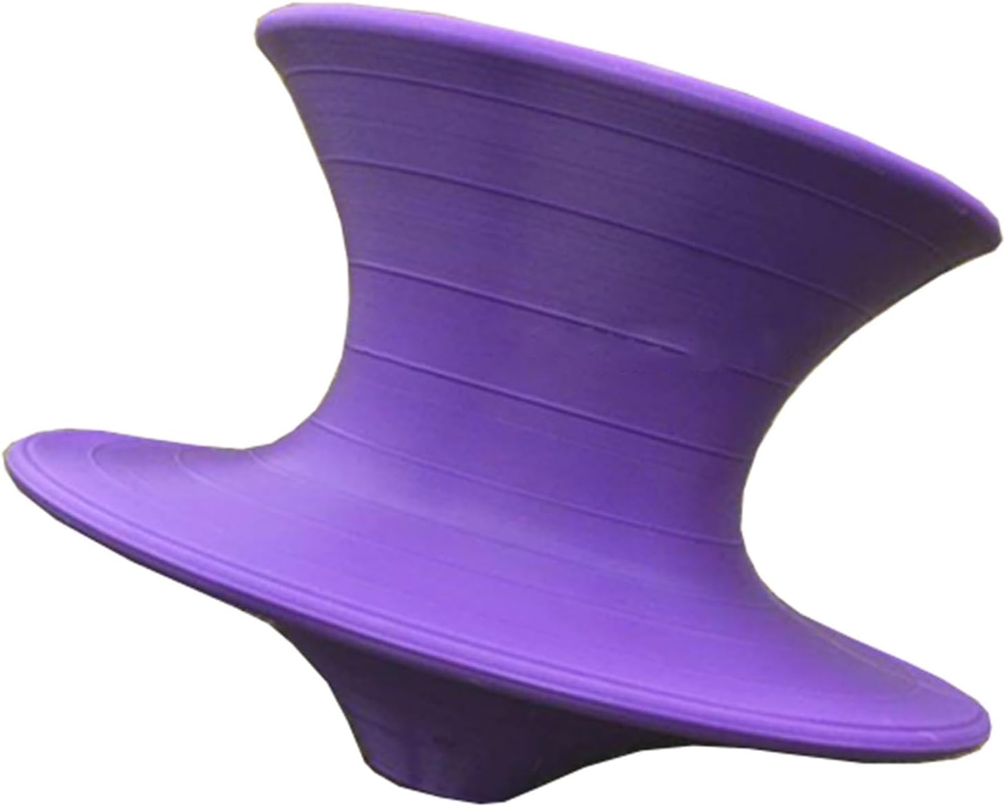 CMYUN Small Gyro Swivel Chair for Kids, 360° Rotate Freely Sensory Spinning Chair, Spinning Seat Stool for Sense Training/Enhance Balance, Indoor Outdoor (Color : Purple)