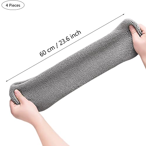 Colrid 4 Stück Toiletten Sitzbezug, Warmes Toilettensitzkissen, Toilettensitz Abdeckung, Waschbar Toiletten Sitzbezug, Dicker, Waschbar, Dehnbar, dür Die Meisten Toiletten Geeignet – Bild 3