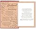 Bablira Sweet Anniversary Card for Him, Romantic Wife To Husband Greeting Card With Heartfelt Message, To My Husband With Love on Our Anniversary