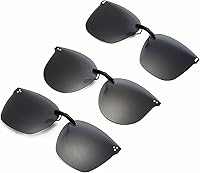 Vista 3 de Gafas de sol polarizadas con clip de gran tamaño, protección UV, ajuste compacto, lentes de sol que no se deslizan sobre gafas graduadas