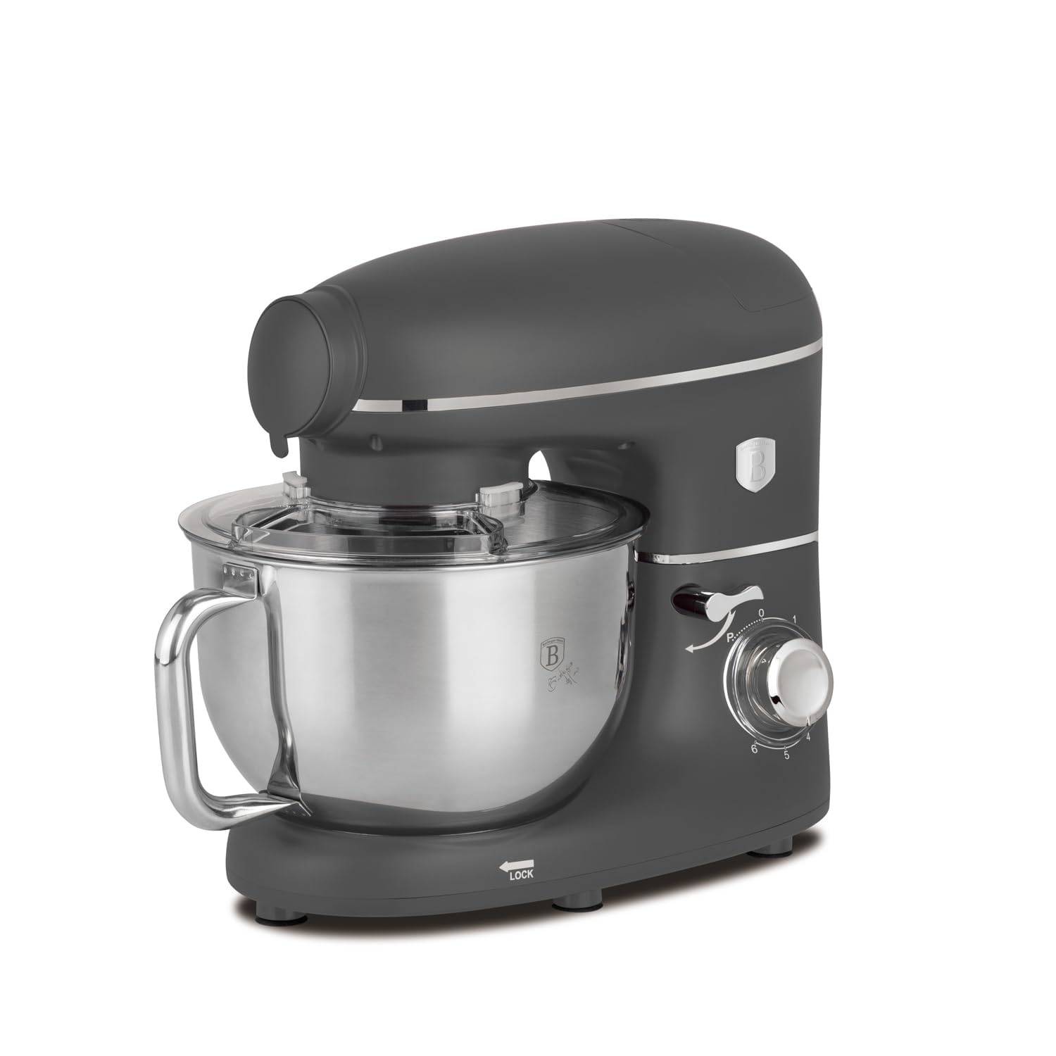 Impastatrice multifunzione 1500 W Berlinger Haus grigio