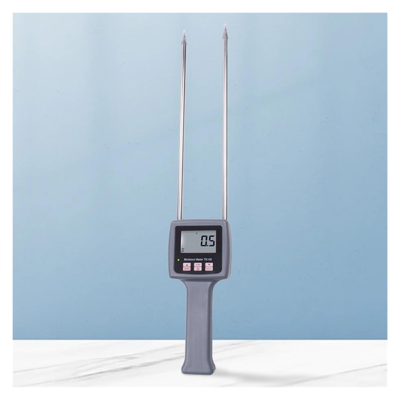 Feuchtigkeitsmesser, Digitaler, Präziser Heu-Feuchtigkeitstester Mit LCD-Hintergrundbeleuchtung, Feuchtigkeitsanalysator For Heu, Froage, Gras, Leymus Chinensis, Alfalfa