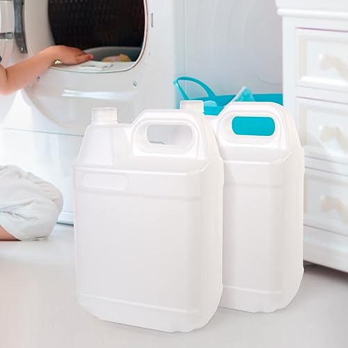 Miniatura 6 de Paquete de 1 Jarra de Plástico Transparente de 2.5 Galones con Tapas, Recipientes de Almacenamiento de Jarras de Agua con Mango Ergonómico