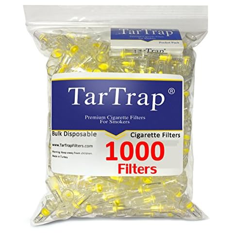 TarTrap Disposable Cigarette Filters - Bulk Pack (1000 Per Pack) Cover