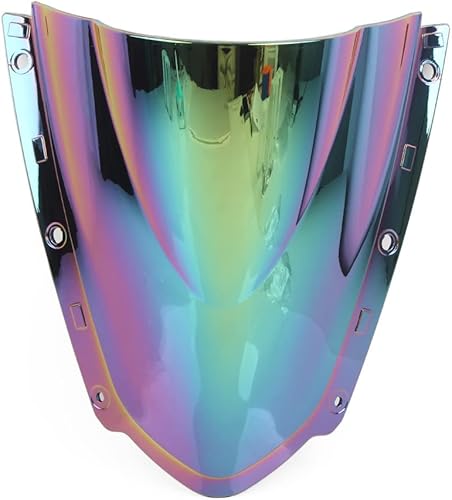 GZYF Parabrisas delantero de motocicleta para Kawasaki Ninja ZX10R 2021 2022 2023, iridio oscuro