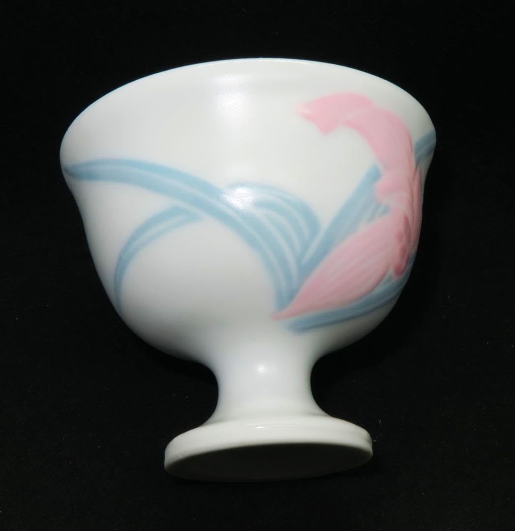 ぐい吞み（酒杯・お猪口）作家物　室町勝廣作　葆光彩盛磁　栃木県 日本工芸会正会員 ぐい吞み（酒杯・お猪口）作家物 室町勝廣作 葆光彩盛磁 栃木