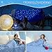 LUXEAR Cooling Blanket Throw, Glow in The Dark Cool Blanket with Star Cosmic for Boys Girls, Absorbs Heat to Keep Body Cool All Night, Lightweight Summer Cool Blankets for Sleeping - Glow Blue