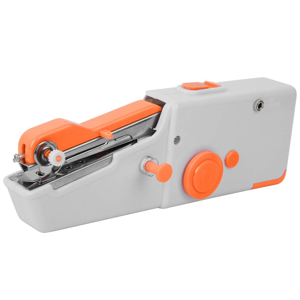 Handheld Sewing Machine, Mini Cordless Handheld Electric Sewing Machine, Quick Handy Stitch for Fabric, Clothing, Kids Cloth, Home Travel Use(1#)