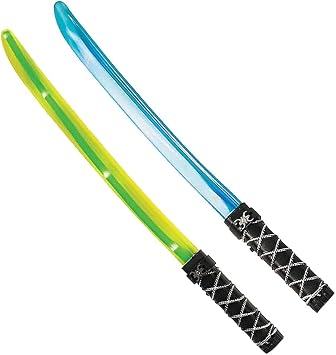 Fun Express Ninja Sword W/Light Sound - Toys - 2 Pieces
