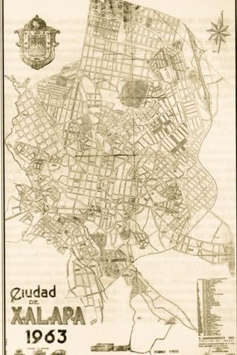 Imagen de Xalapa Mexico Map Journal: Vintage Map Notebook