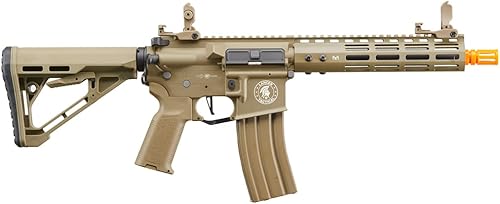 Vista 20 de Lancer Tactical Gen 2 Proline M4 Rifle de aire comprimido de metal completo de 9 pulgadas/14 pulgadas con Delta Stock (ETU y Mosfet incluidos)