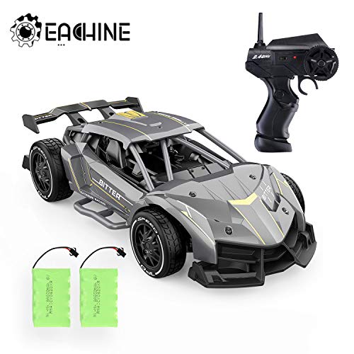 EACHINE EC05 Ferngesteuertes Rennauto 4WD Hochgeschwindigkeit RC Racer im Maßstab 1:24, 2,4 GHz Fahrzeuge Geschenke für Kinder und Anfänger