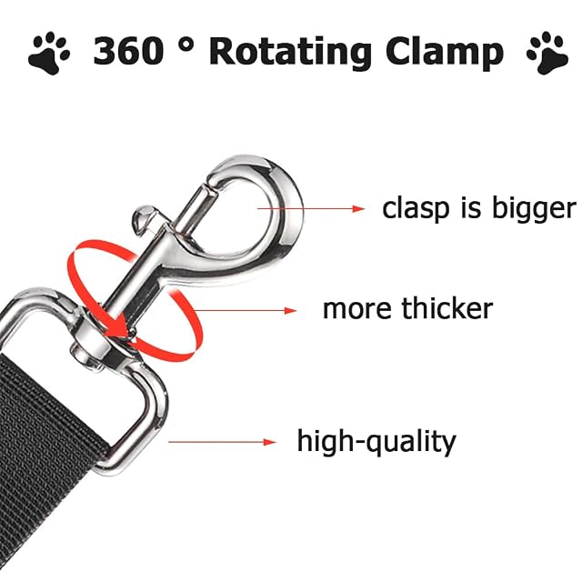 Foto 2 de 7 de Correa de extensión para cuidado de perros, 2 accesorios para los brazos de aseo de perros