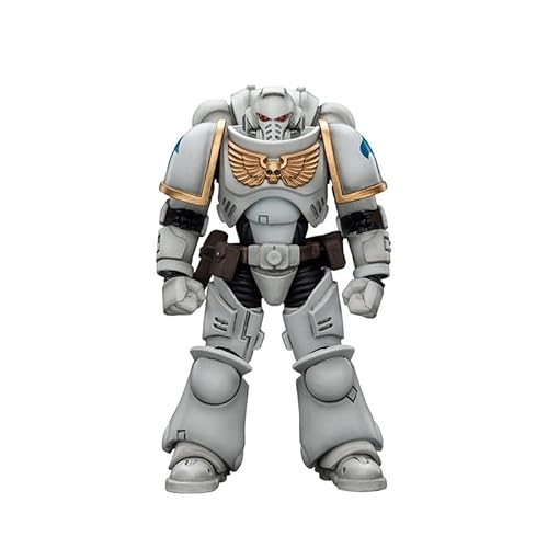 JOYTOY Action Figures Warhammer 40K 19.6inch Space Marines White Consuls Intercessors 1 1/18 Movable Model Collectible Figurine