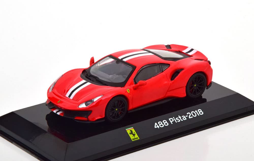 【値下げしました】フェラーリ　488ピスタ　ミニカー Amazon | Burago 1/24 Ferrari 488 Pista レッド フェラーリ 488