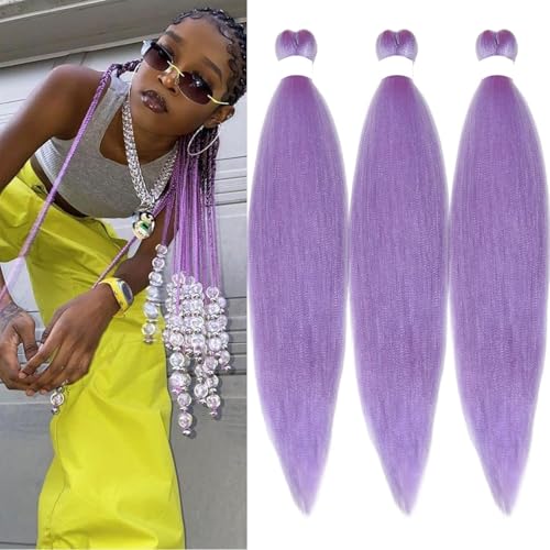 26 Inch 3 Pack Pre Stretched Braiding Hair