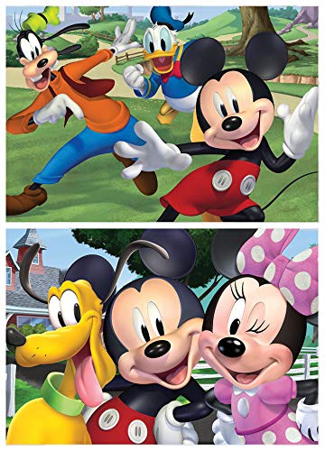 Ensemble de 2 Puzzles en Bois Mickey 50 Pièces Chacun Neuf - vue 4