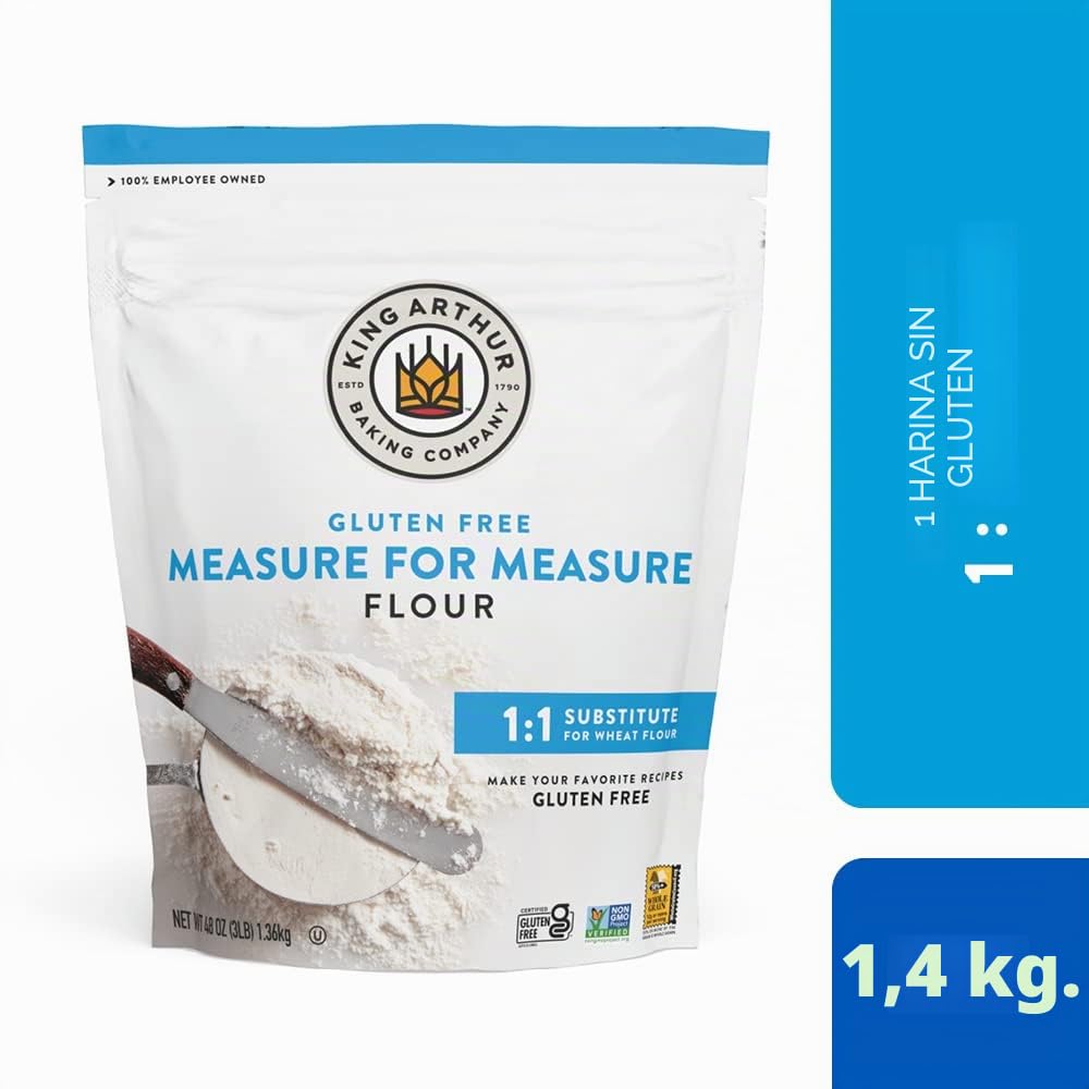 King Arthur Flour Gluten-Free for Measure Flour, 3 Pound