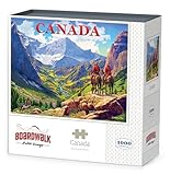 Boardwalk Puzzles Canada, 1000 Piece Jigsaw Puzzle for Adults, Made in USA