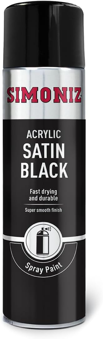 HOLST SIMONIZ SIMP16C Satin, 500 ml, Matt Black