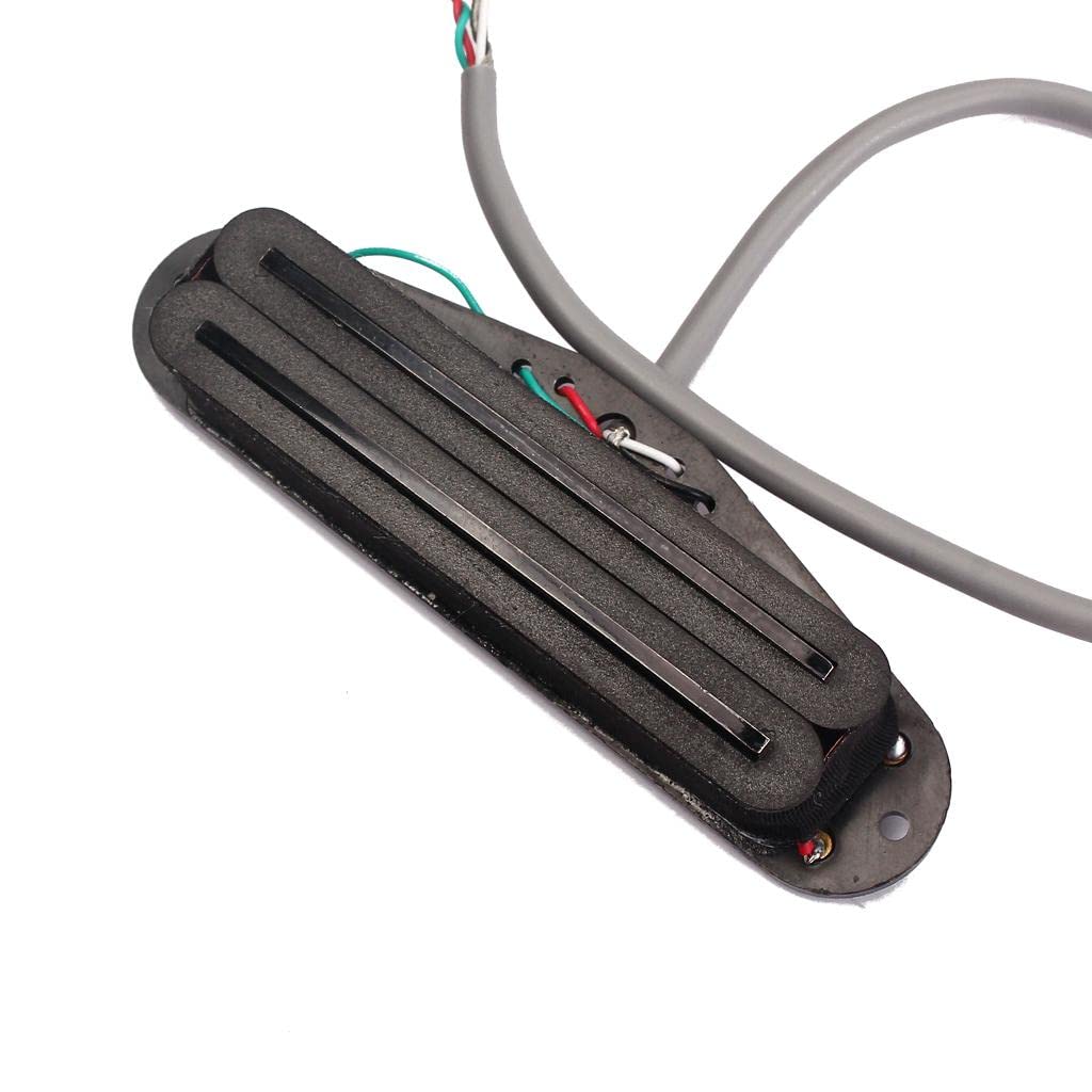 Black Belcat Guitar Hot Rails Pickup for ST Parts Mini Humbucker| Musical Instruments & Gear|Guitars & Basses|Parts & Accessories|Guitar Parts|Pickups-image-18
