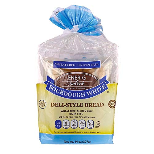 Ener-G Foods Bread, Select, Sourdough White, 6 Count #TOP25