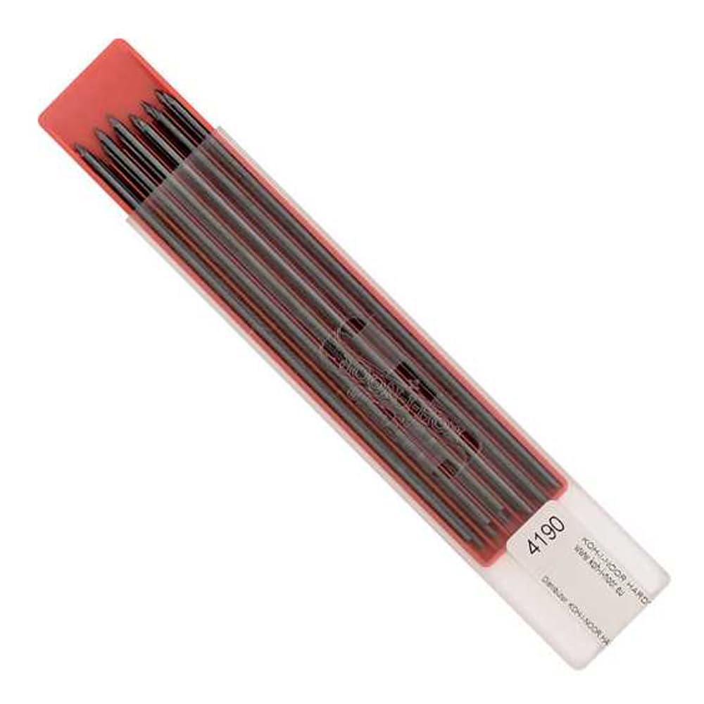 KOH-I-NOOR 4190 set di 6 mine in grafite per portamine diammetro 2,5 mm KOH-I-NOOR 4190 set di 6 mine in grafite per portamine diammetro 2,5 mm
