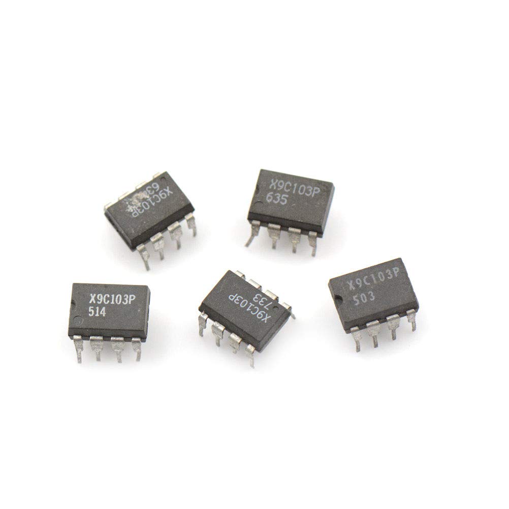 New 5pcs/lot X9C103P X9C103 DIP-8 E2POT Nonvolatile Digital Potentiometer