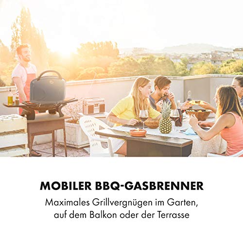 Gas-Kugelgrill Klarstein Parforce Duo mit 4,4 kW und 2 Brennern