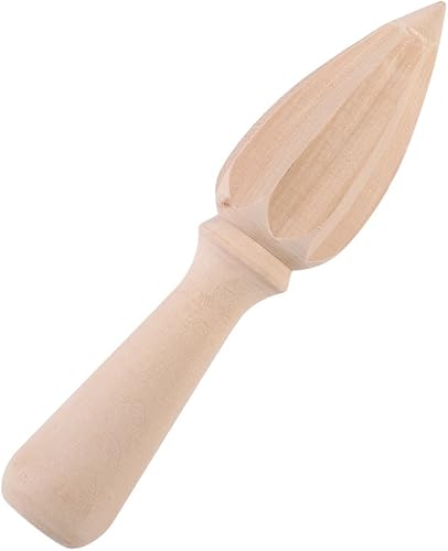 Miniatura 8 de FLEXMAN Wooden Lemon Squeezer Reamer, Multi Purpose Useful Manual Citrus Squeezer, Lemon Hand Juicer, Lime Squeezer for Lemons, Limes, Oranges