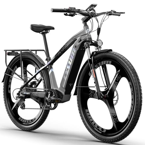 Antgooat Bicicleta eléctrica para Adultos, 29'' Bicicleta de montaña eléctrica Hombres, 80Nm Motor, Batería de lithoum 48v 720Wh, Alcance de 90-120km, Freno de Disco hidráulico