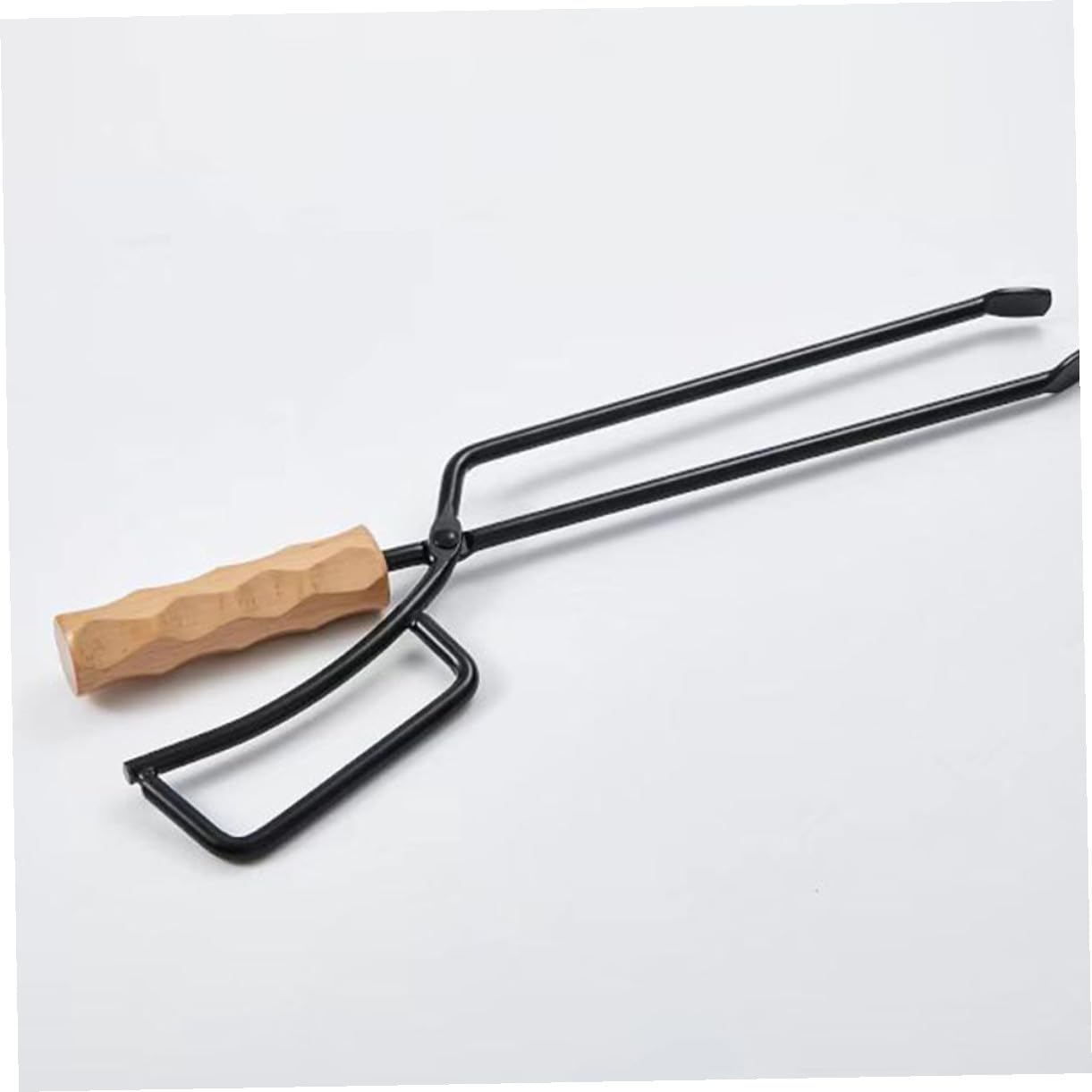 Pinza Manico Carbone per Legno Barbecue e in Stufa