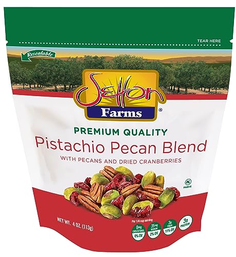 Image of Pistachio Pecan Blend, 4 Oz. Bag, Kosher