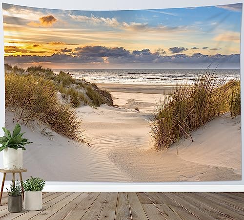 LB Wandtapijt Zomer tropisch strand Tapijten Woondecoratie voor Woonkamer Slaapkamer Room Decor,200x150cm