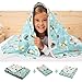 BANBALOO-Coperta pesante reversibile per bambini e adolescenti. Kit Coperta ponderata adattabile al corpo e federa per cuscino/fodera facoltativa. Piumone a gravità sensoriale per migliorare il sonno.