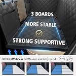 Back Seat Extender for Dogs, Hard Bottom Dog Hammock for Car & SUV - Image 4