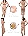 BodhiTCM Silicone Bodysuit With Breast Plate With Legs Can Pee and Inserted For C Cup For Crossdress Transgender Drag Queen (Nude, Cotton filled)