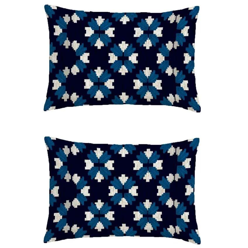 Taie d'oreiller M-79 en lin double face pour un confort de maison durable