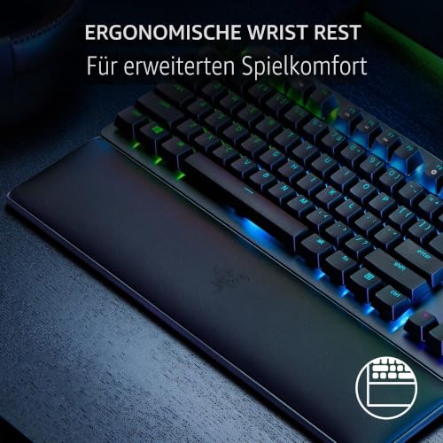 Razer Huntsman V2 TKL Tenkeyless-Gaming-Tastatur: Schnellste Tastatur-Switches überhaupt - Linear optische Schalter - Doubleshot PBT… – Ansicht 5