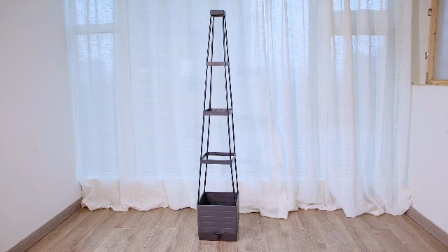 MQFORU 2Pack Raised Garden Bed Planter Boxes with Trellis, 57" Self-Watering Tomato Planter Boxes with Trellis for Climbing Vegetable and Plants, Tomato Cage for Indoor Outdoor Use