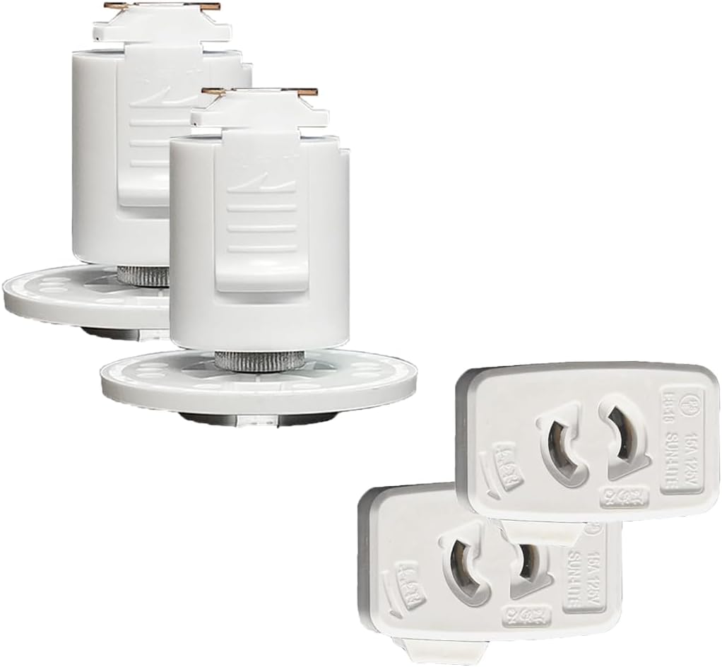Monoselect Dedicated Track Rail Mount for Tapo C200 C210 C220 C230 TC70 C202 C211 C212 C222 C225 Network Cameras Indoor Ceiling Security Surveillance Baby Camera Easy Installation 360-Degree Rotation