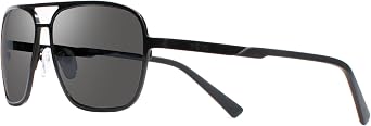 Revo Sunglasses Horizon Polarized Lens with Titanium Navigator Frame