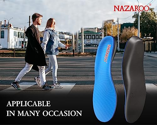 Shoe Insoles Arch Support Inserts Orthotic Insoles for Plantar Fasciitis, Flat Feet, High Arch, Pronation, Heel Spurs & Foot Pain - Thumbnail 7