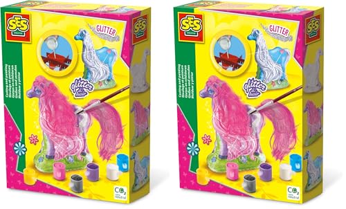 SES Creative Moulage et Peinture - Cheval avec criniere (Lot de 2)