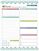bloom daily planners Daily Planning System Tear Off To Do Pad - Teal - 8.5" x 11"