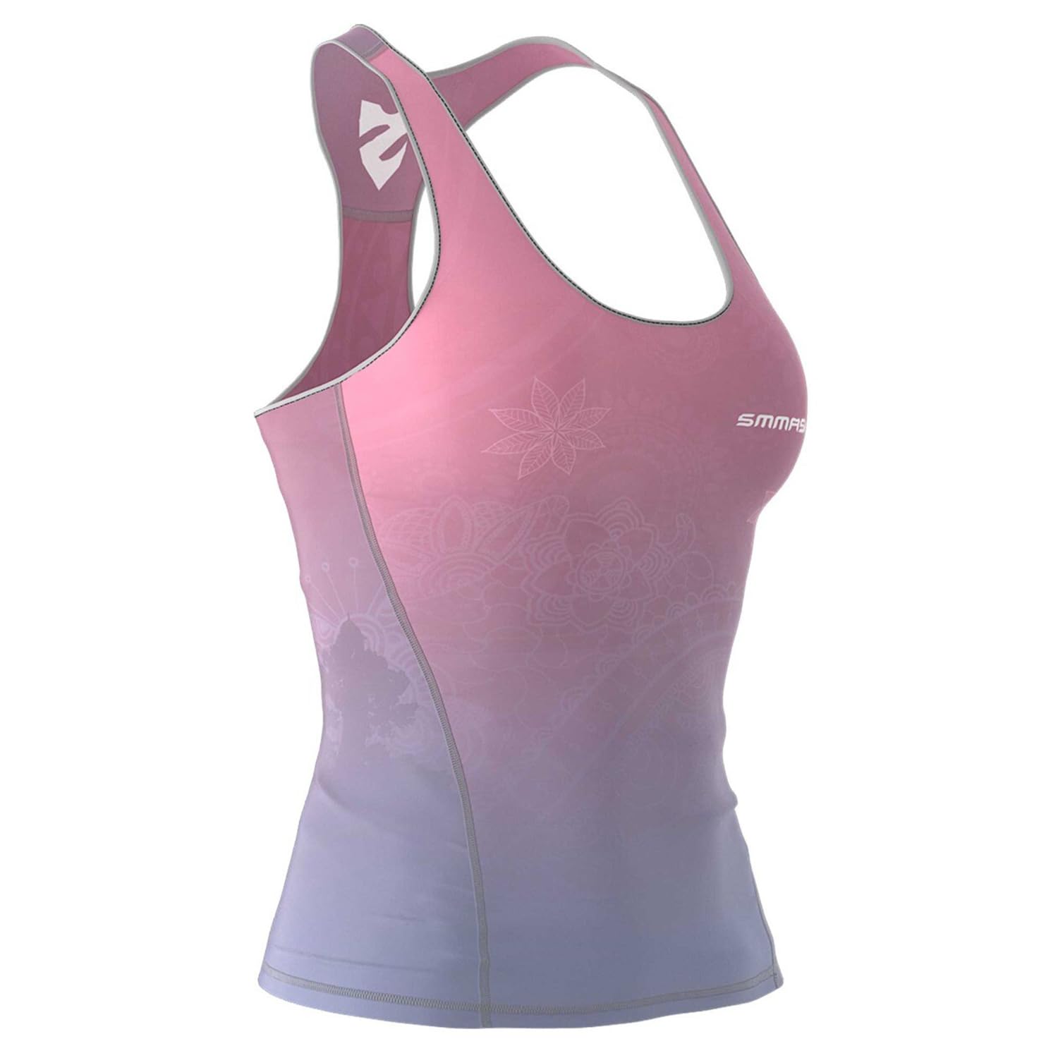 SMMASH Steampunk Sport Top Tank para Mujer, Camiseta de Tirantes Deportivas, Camiseta sin Manga para Fitness, Yoga, Formación, Material Transpirable y Antibacteriano — view 8