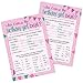 Who Knows The Birthday Girl Best - 10 Game Cards
