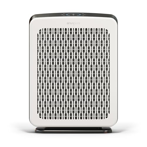EnviPure EP-300 HEPA Air Purifier – Large Room Air Purifier Covers Up to 2200 Sq Ft, Removes Pollen, Dust, Smoke, Pet Hair, Odors & More - Real Time Smart TrueFilter IQ™ HEPA Filter Life Monitoring