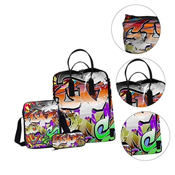 SOIMISS 1 Set Tredelad Väska Kostym Handväska Set För Kvinnor Ryggsäck För Väskor Axelväska Kapacitet Förvaringsväska Kapacitet Väska Annan Storlek Väska Student