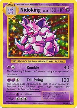البوكيمون - Nidoking 45/108 - XY Evolutions - Reverse Holo